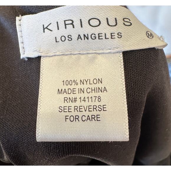 Black Lace Crop Top MEDIUM Corset Bustier Wiccan Witchy Whimsigoth Kirious LA - Picture 5 of 6